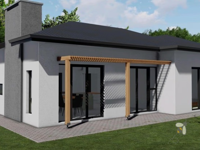 Zandhoogte Estate Tergniet, Mossel Bay new development, Simplex Type C for sale, secure residential estate, no transfer duty property, inverter and water backup homes, Tergniet coastal village.