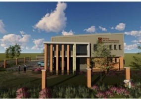 Industrial property for sale Secunda, 692m2 workshop with crane, Charlie 1 industrial development, new industrial building Secunda, heavy-duty workshop, commercial property corner stand.