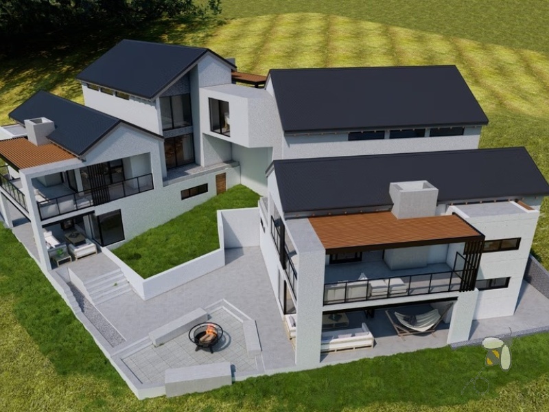 Vacant land Island View Mossel Bay, 847m2 stand with duet plans, approved building plans for sale, development opportunity Mossel Bay, land with mountain views and N2 access.