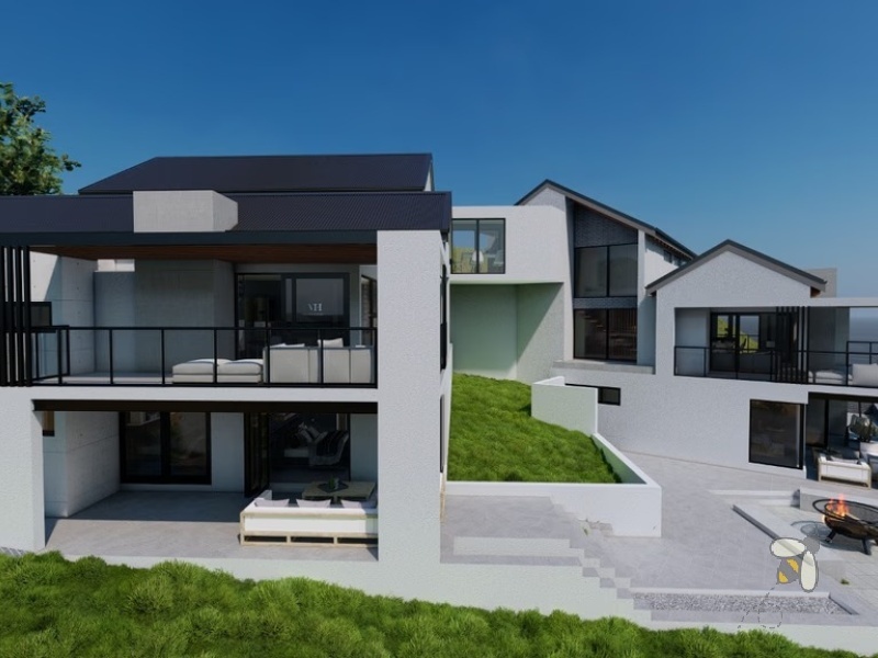 Vacant land Island View Mossel Bay, 847m2 stand with duet plans, approved building plans for sale, development opportunity Mossel Bay, land with mountain views and N2 access.