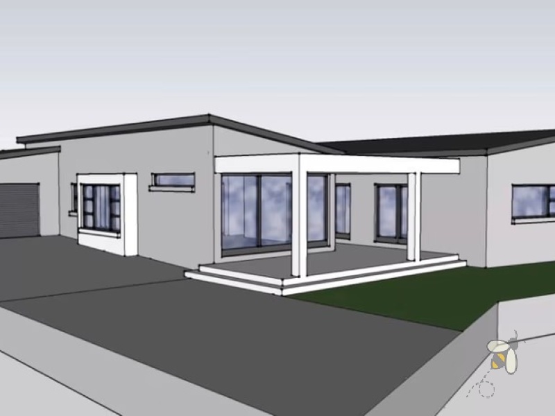 Vacant land for sale Boland Park, plot and plan Mossel Bay, approved building plans 3-bedroom home, ready to develop stand, prime residential land Mossel Bay.