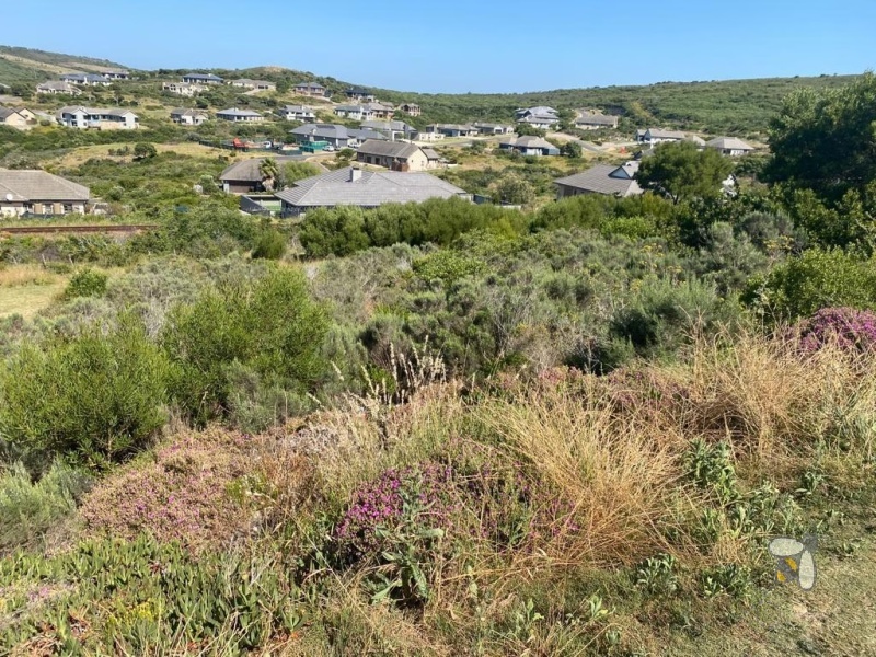 Vacant stand for sale Seemeeu Park, 631m2 sloping plot, land with panoramic mountain view, upmarket area Mossel Bay, investment property with wildlife.