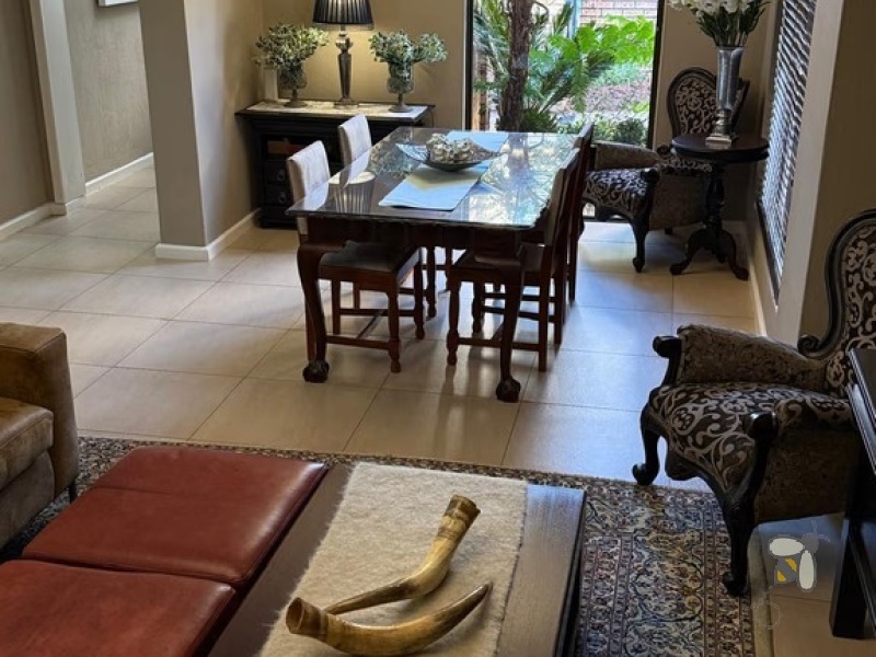3 bedroom duplex to rent Secunda, secure complex rental Secunda, townhouse with pool and study, rental available August, modern spacious duplex.