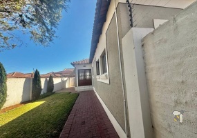 3 bedroom house to let with double garage, modern family rental with scullery, secure home with electric fencing, practical 3BR rental.