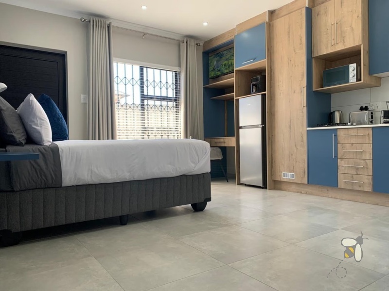 Secunda, property to rent, 1 bedroom, fully furnished, newly built, secure complex, CCTV, electric fencing, includes Wi-Fi, laundry service, modern living.