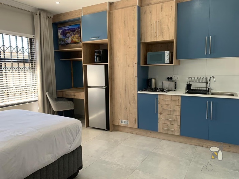 Secunda, property to rent, 1 bedroom, fully furnished, newly built, secure complex, CCTV, electric fencing, includes Wi-Fi, laundry service, modern living.