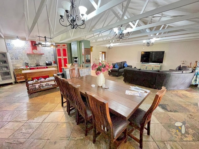 Secunda, luxury house for sale, prime location, green strip view, open-plan living, solar system, inverter, Jojotank, indoor braai, double garage, swivel door.