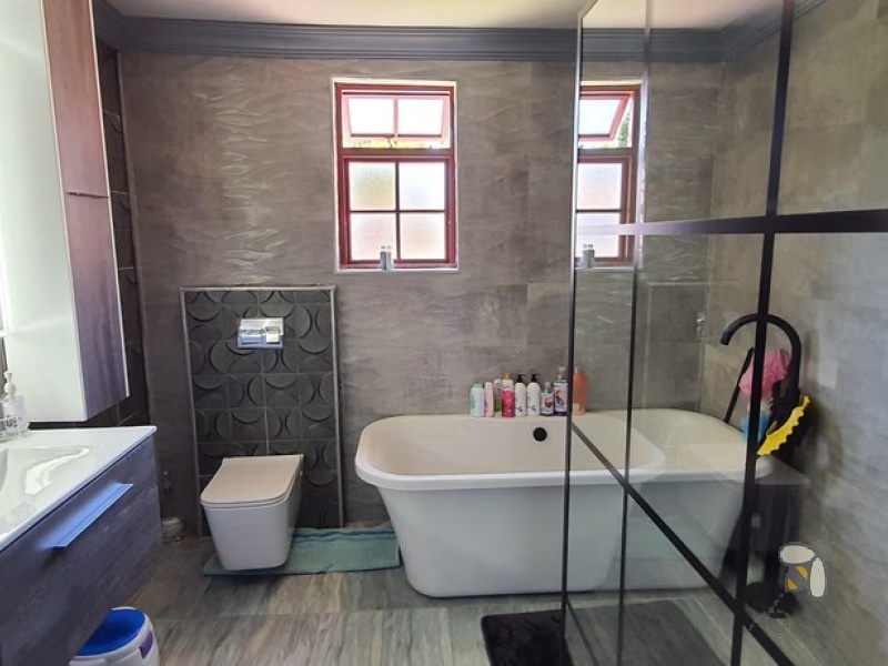 Meyerville, 5 bedroom house for sale, newly renovated, luxury home, complete solar system, water purification, oak cabinetry, chandeliers, double garage, work office.