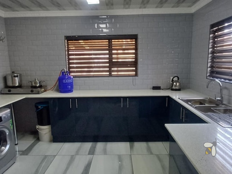 Meyerville, 4 bedroom house for sale, freehold, all en-suite bedrooms, luxurious kitchen, center island, dedicated office, braai area, double garage, alarm system, spacious.