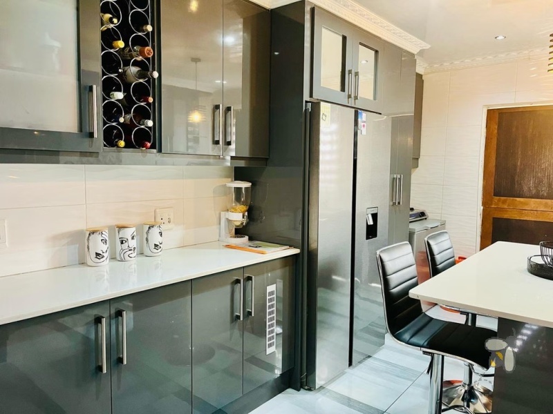 Embalenhle, 3 bedroom house for sale, modern home, solar power, inverter system, solar geyser, outside rooms, rental income, double garage, high security, freehold.
