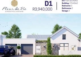 Stilbaai, Plot and Plan, 2 Bedroom House, New Development, No Transfer Duty, Secure Estate, Pet Friendly, Retirement, Low Maintenance